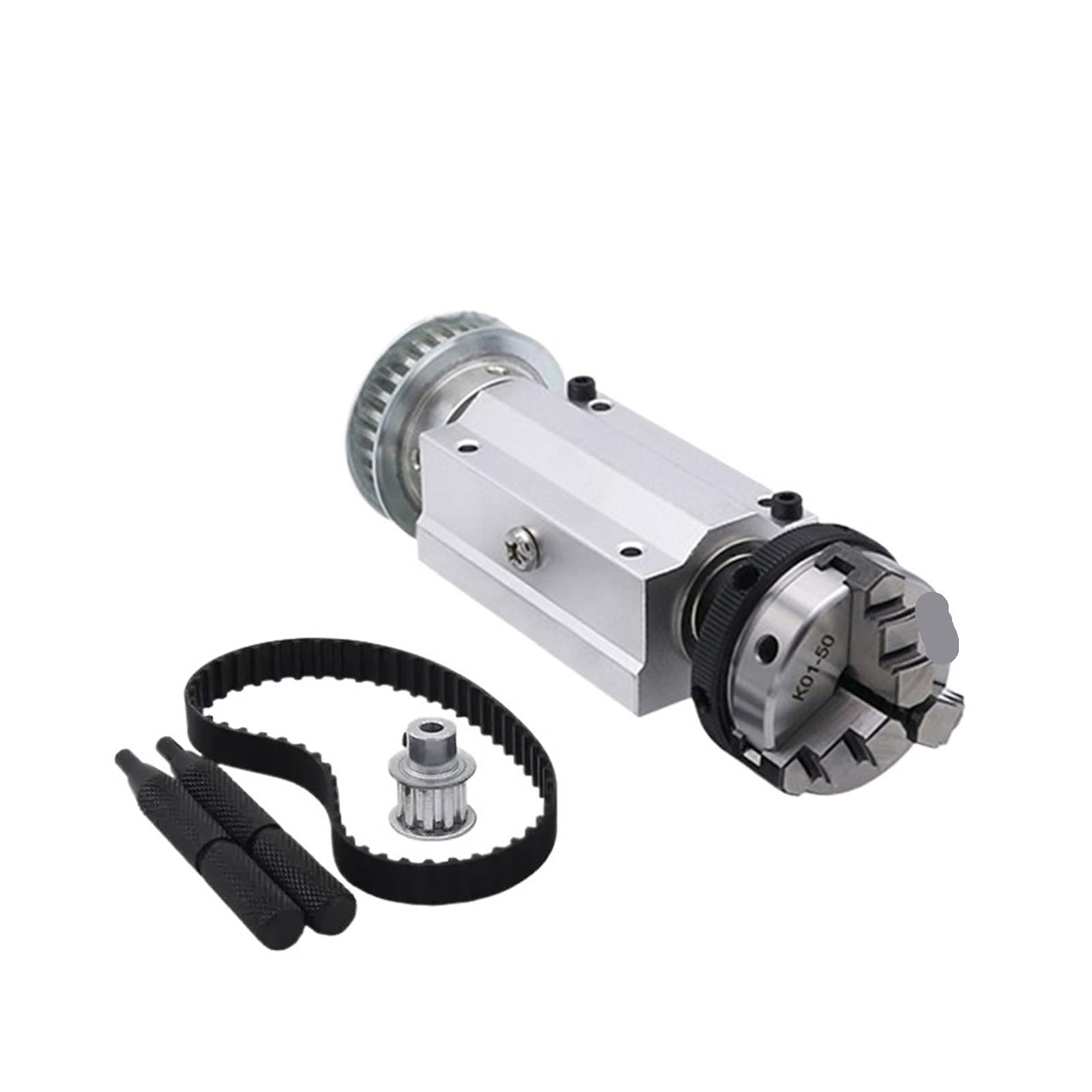 Chtkagv 50-3 Mini Lathe Spindle Assembly With 3/4-Jaw Chuck For Woodworking(50-3)