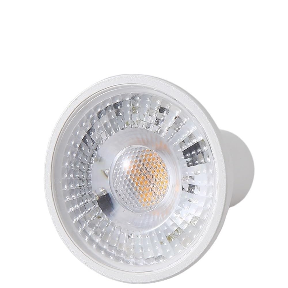 Iluminación KJXP, Paquete de 20, Bombillas de Focos Led 7W GU10/G5.3/MR16 AC220V Focos de Luz Empotrables Fuente de Luz(Blanco,G5.3 lens)