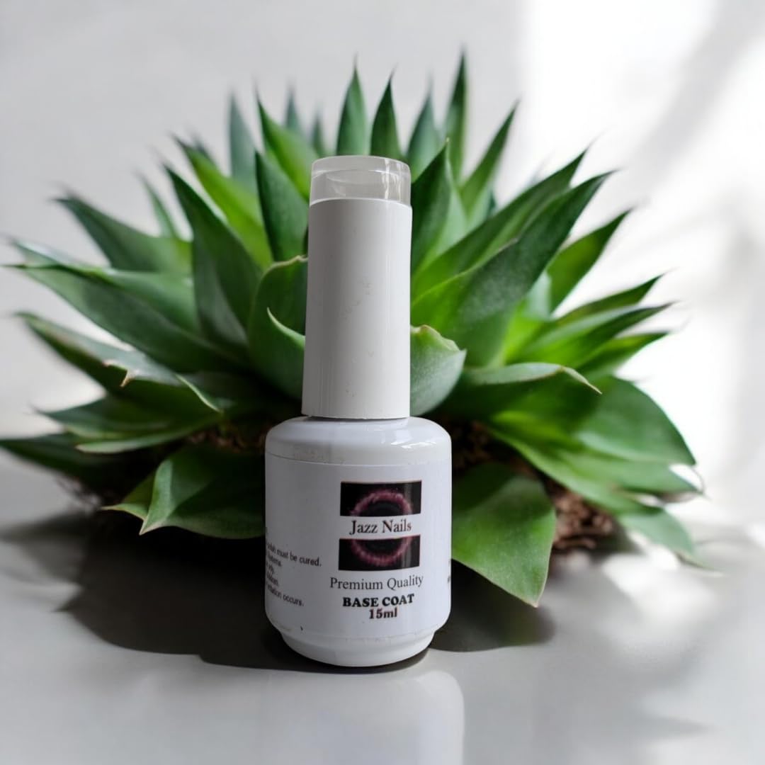 Reinforcement Base Coat for Gel Nail Polish | Soak Off UV/LED Nail Lamp | No Wipe, Long-Lasting, 11-Toxin Free, HEMA-Free, Vegan & Cruelty-Free | DIY Home & Salon Use | 15ml-image-2