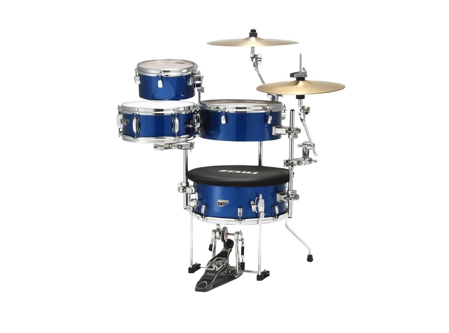 Amazon.com: Tama 4 Drum Shell Pack, Indigo Sparkle (CJB46ISP