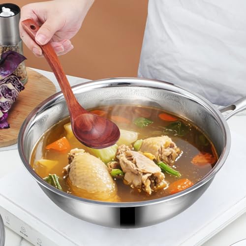 Wok de Acero Inoxidable con Vaporera, 8.66 pulgadas miniatura 6