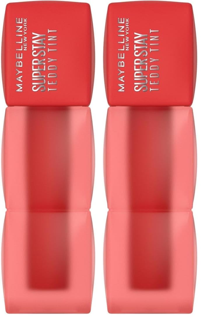 Maybelline New York Super Stay Teddy Tint Uzun Süre Kalıcı Likit Mat Tint 30 Coquettish (2 paketi)