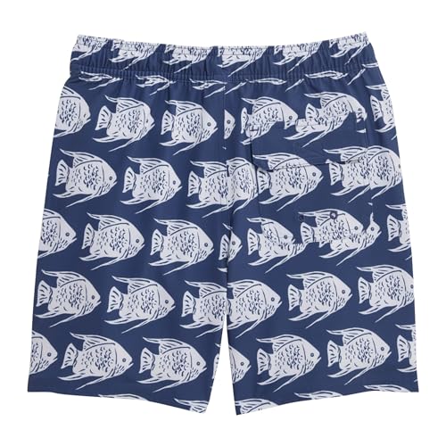 Vineyard Vines Boys Printed Chappy Swim Trunks, Moonshine2