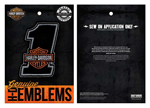 Harley-Davidson Genuine Bar & Shield #1 Frayed