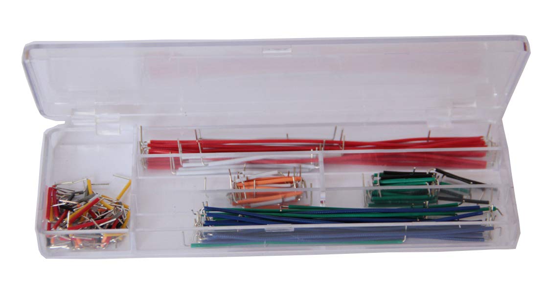TEKTRUM BREADBOARD Jumper Wire KIT (140 Pieces Solid Wire)