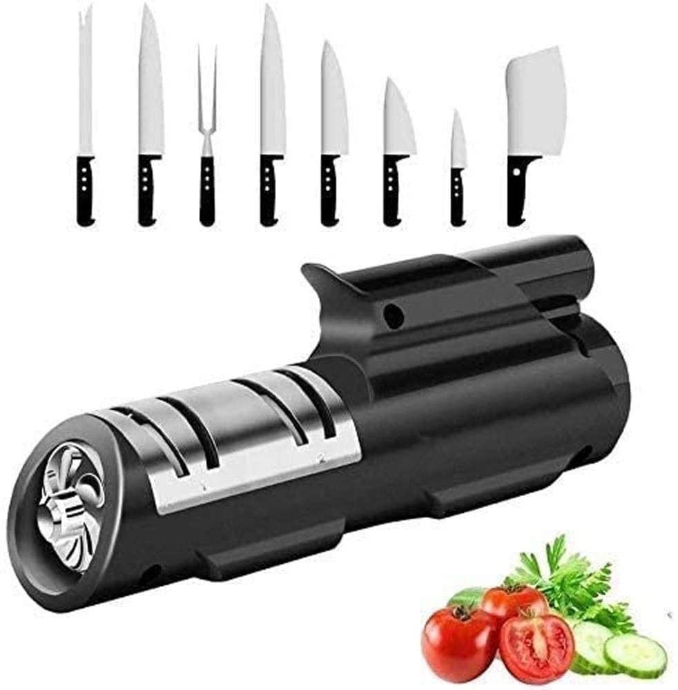 Knives Sharpener Kitchen Professional 4 in 1 Blade Sharpening Tool Tungsten Steel Diamond Polish Grind Out A Sharp
