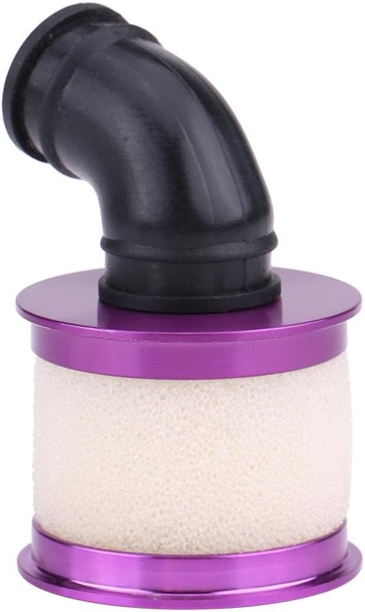 Drfeify Metal Air Filter Carburetor, Suitable for HSP 94122/188 Vehicle Accessory Remote Control Model 1/10(Purple)