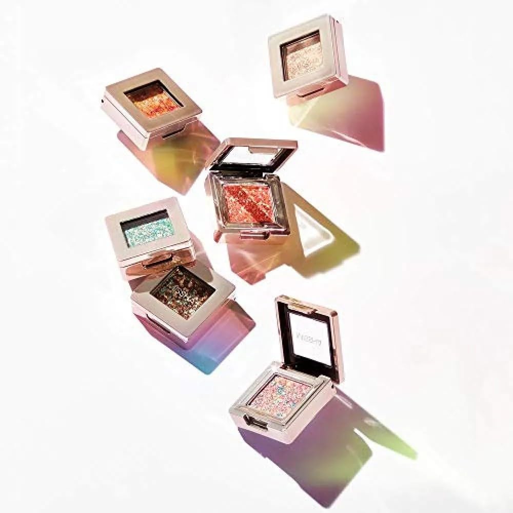 MISSHA Topaklanmayan, El Yapımı Glitter Far Modern Shadow Glitter Prism (NO.3 ULTİMATE PRİSM) (2 paketi)