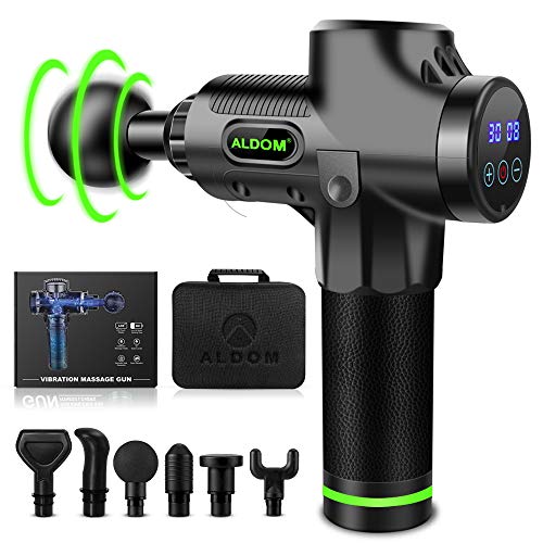 Massage Gun Muscle Massager Deep Tissue Percussion Massager Cordless 30 Speed Level Professional