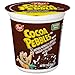 Cocoa PEBBLES Chocolatey Cereal, Gluten Free Rice Crunch, To-Go Snack, 2.0 OZ Individual Cereal Cup (Pack of 12)