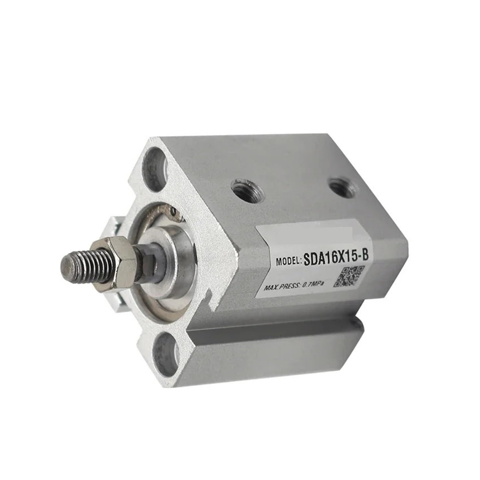 BADIKAType SDA SDA12-5-10-15-20-25-30-35-40-45-50-S-B Air pneumatic cylinder double acting compact cylinder female/male thread(SDA12X20,-S with magent)