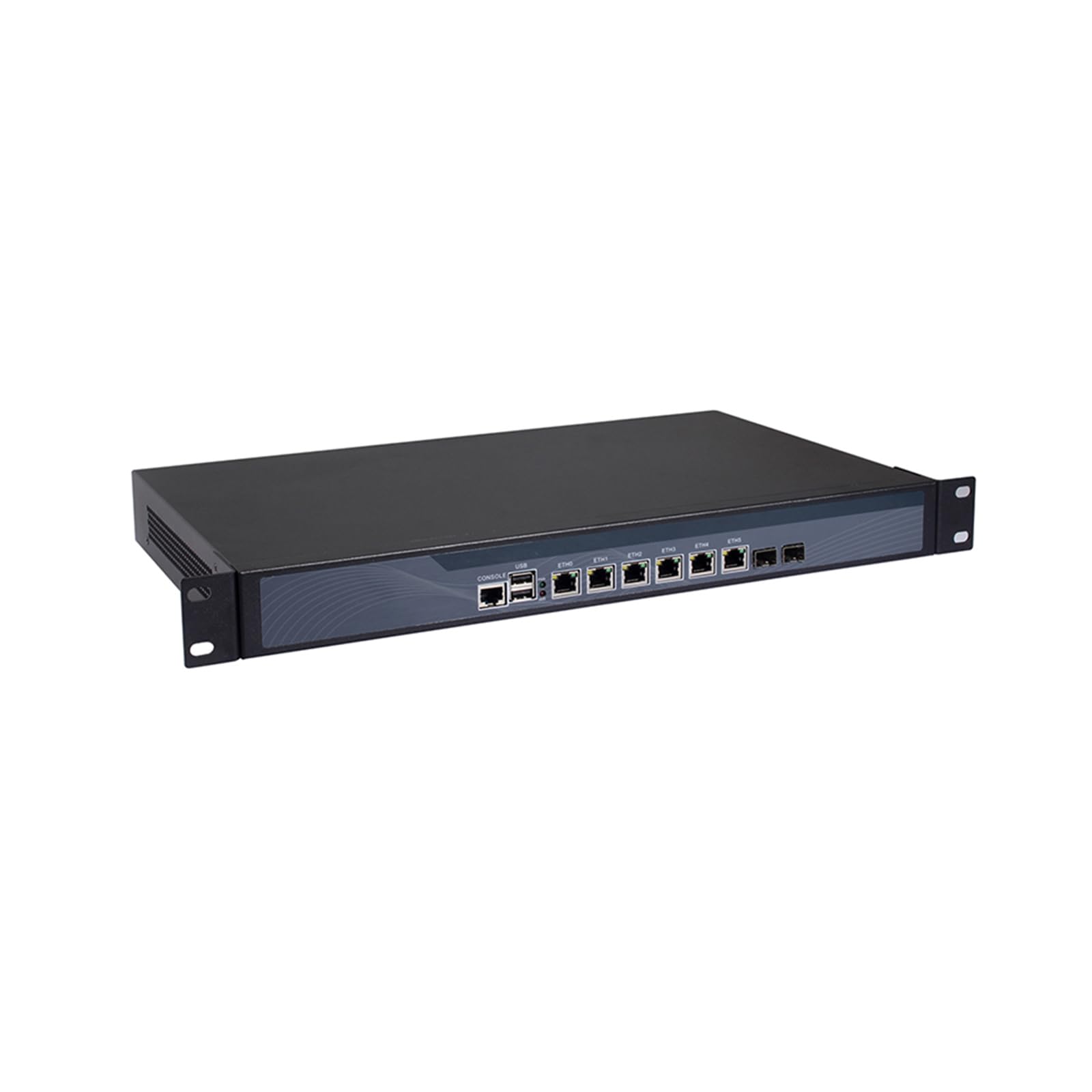 Firewall, VPN, 19 Inch 1U Rackmount, Mikrotik, PFSense, OPNsense, Network Appliance, Core I3 4160, RS16, 6 x 2.5GbE 226-V LAN, 2 x SFP+ 82599ES, Bypass, 4G RAM, 128G SSD