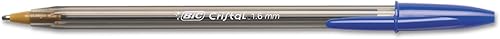 Miniatura 2 de BIC Cristal Xtra Bold Bolígrafo de punta atrevida 0063in azul 12 unidades