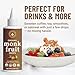 Organic Monk Fruit Liquid Sweetener Drops, 100% Pure Extract, Zero Sugar & No Erythritol, Original Flavor Liquid Monk Fruit for Coffee, Tea, Drinks & Baking, 8 fl oz