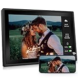 NexFoto Digital Photo Frame, WiFi Electronic Picture Frames 10.1 Inch IPS Touch Screen HD Display,...