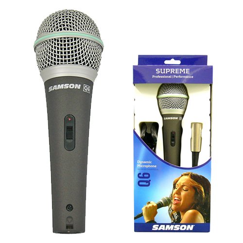 Samson Q6 Dynamic Microphone #TOP1