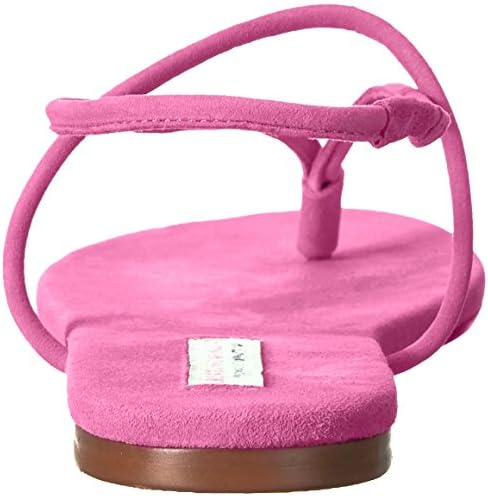 Chinese Laundry Kristin Cavallari Women's Knock Out Flat Sandal, Fuchsia Suede, 9.5 M US | Image 2