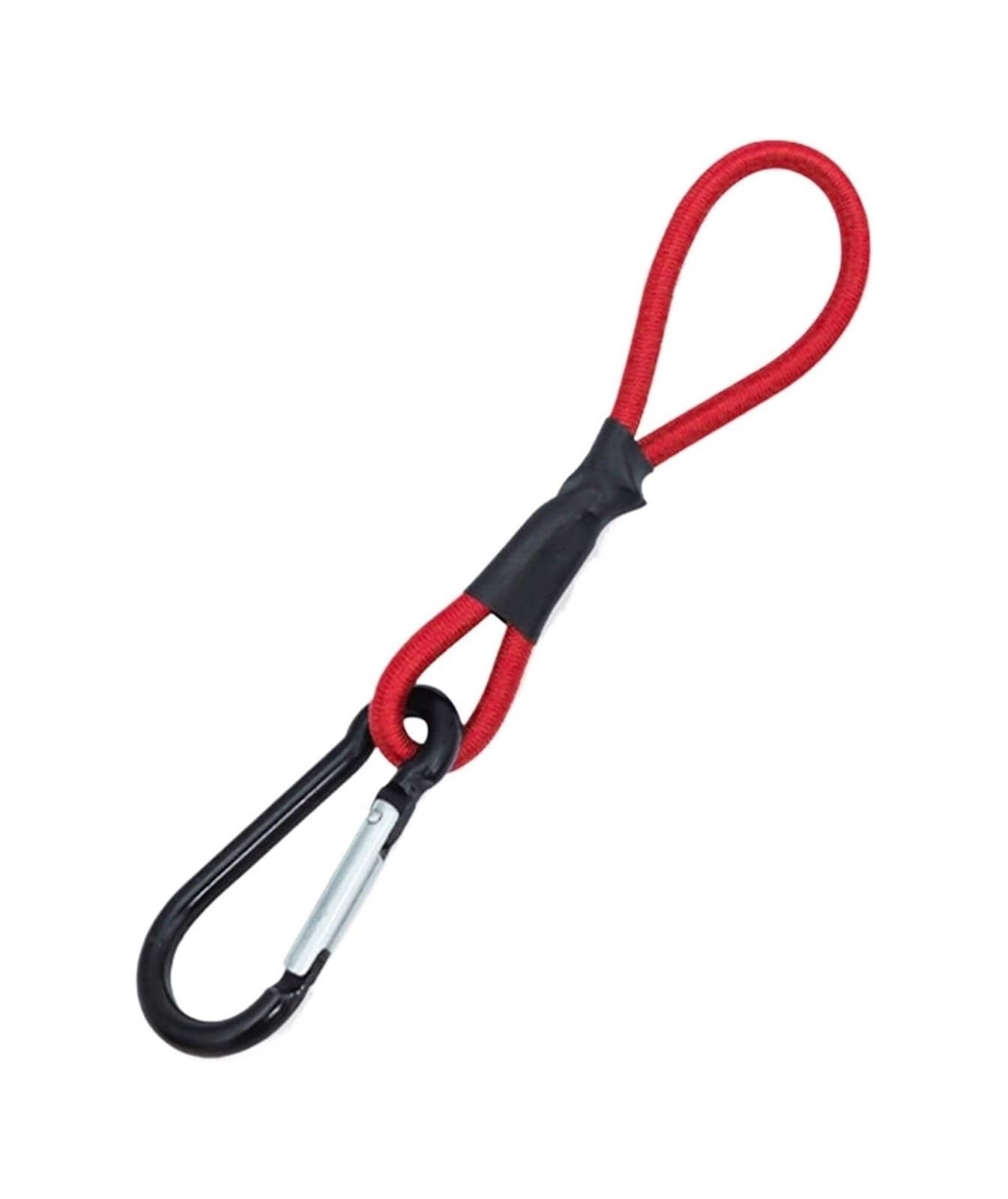 Outdoor Tie Down Rope, Bungee Cords With Hooks Red