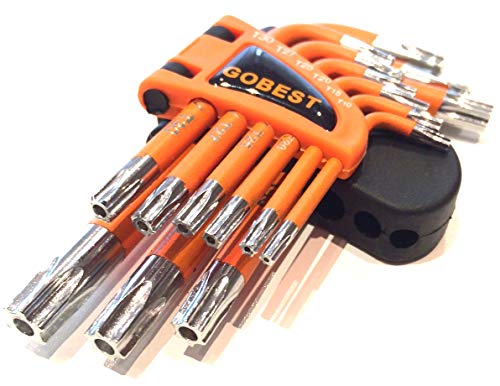 GOBEST Set di 9 chiavi a brugola, specifiche per