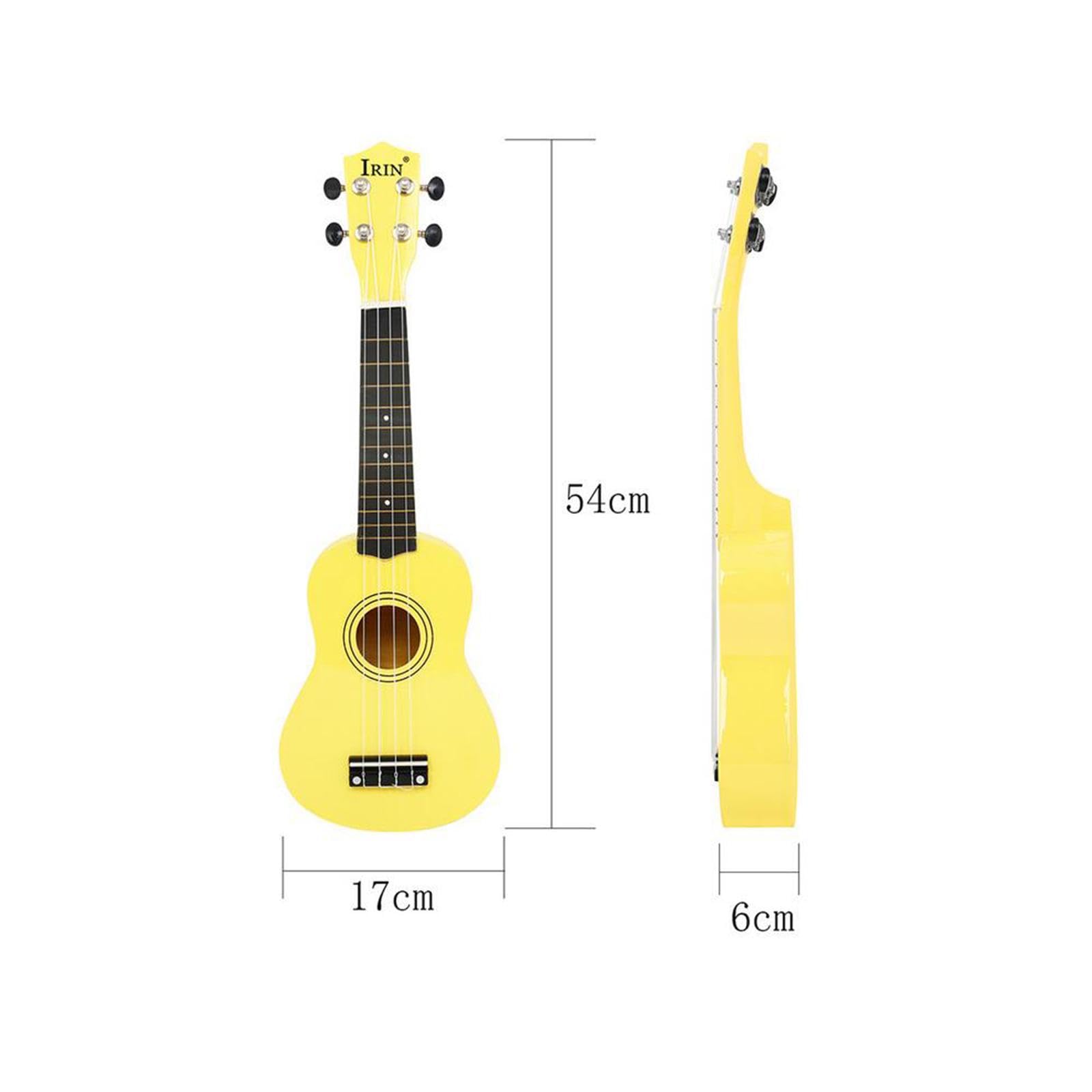 Ukulélé pour Enfants, Instrument de Musique, Cadeau Musical, avec Housse, Ukulélé En Tilleul de 21 Pouces pour Enfants, Débutants, Garçons et Filles