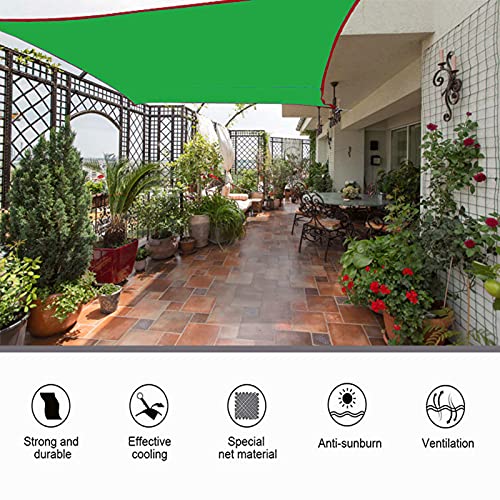 Voile d'ombrage imperméable robuste contre la chaleur sur terrasse extérieure