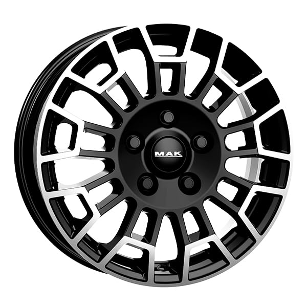 MAK Cerchione Cerchio in lega MAK 7.00 x 17 Black Mirror Face ET: 50.00 PCD: 6 x120.00 Foro centrale:74.60