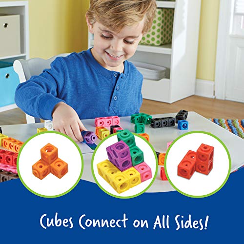 Learning-Resources-Mathlink-Cubes-Set-of-100-Multicolor
