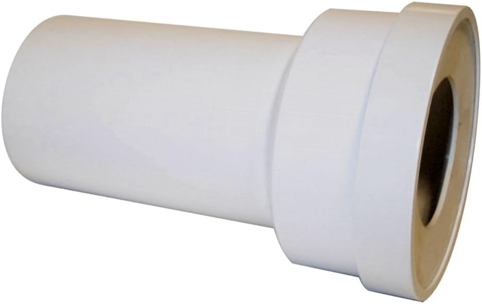 Pipe WC Rigide Wirquin Blanc - Raccord Push-fit, Gain De Place, Pour Cuvette, évacuation, Installation Facile
