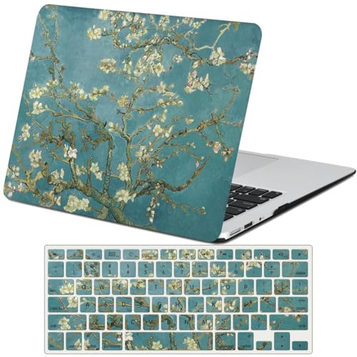 Funda MacBook Air 13 para evitar arañazos con carcasa dura de plástico y cubierta de teclado