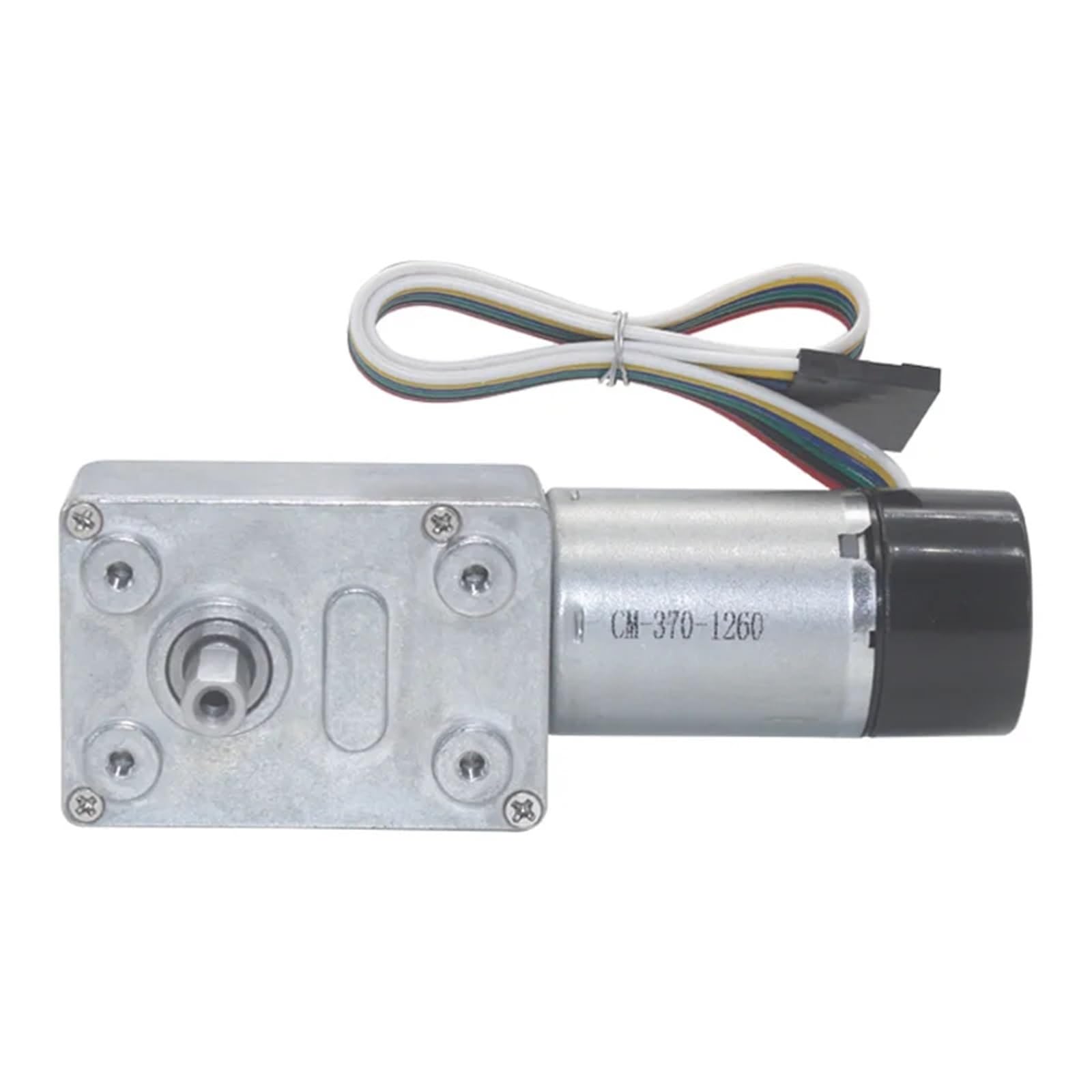 Motorreductor helicoidal JGY-370B de alta potencia de CC de 6 V, 12 V y 24 V(30rpm,6V)