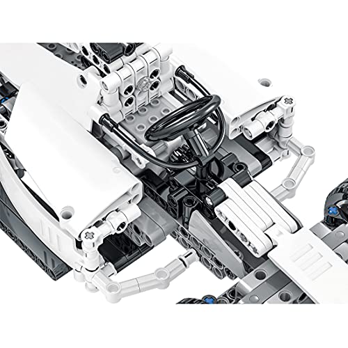 Onenineten Technik Rennauto Bausteine, 1:14 2.4Ghz RC Sportwagen Modell Bauset mit Fernbedienung und Motor, 631Teile DIY… – Bild 7