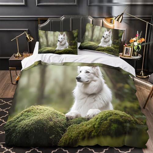 Housse de couette vague japonaise 3D 200x200cm pour lit double - 2