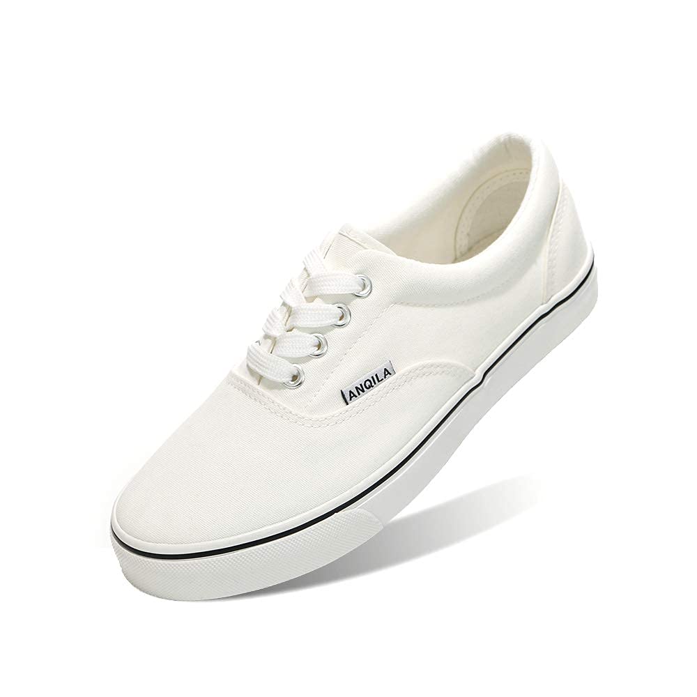 Women Skateboarding Shoe Canvas Skate Sneaker Lace Up Rubber Sole