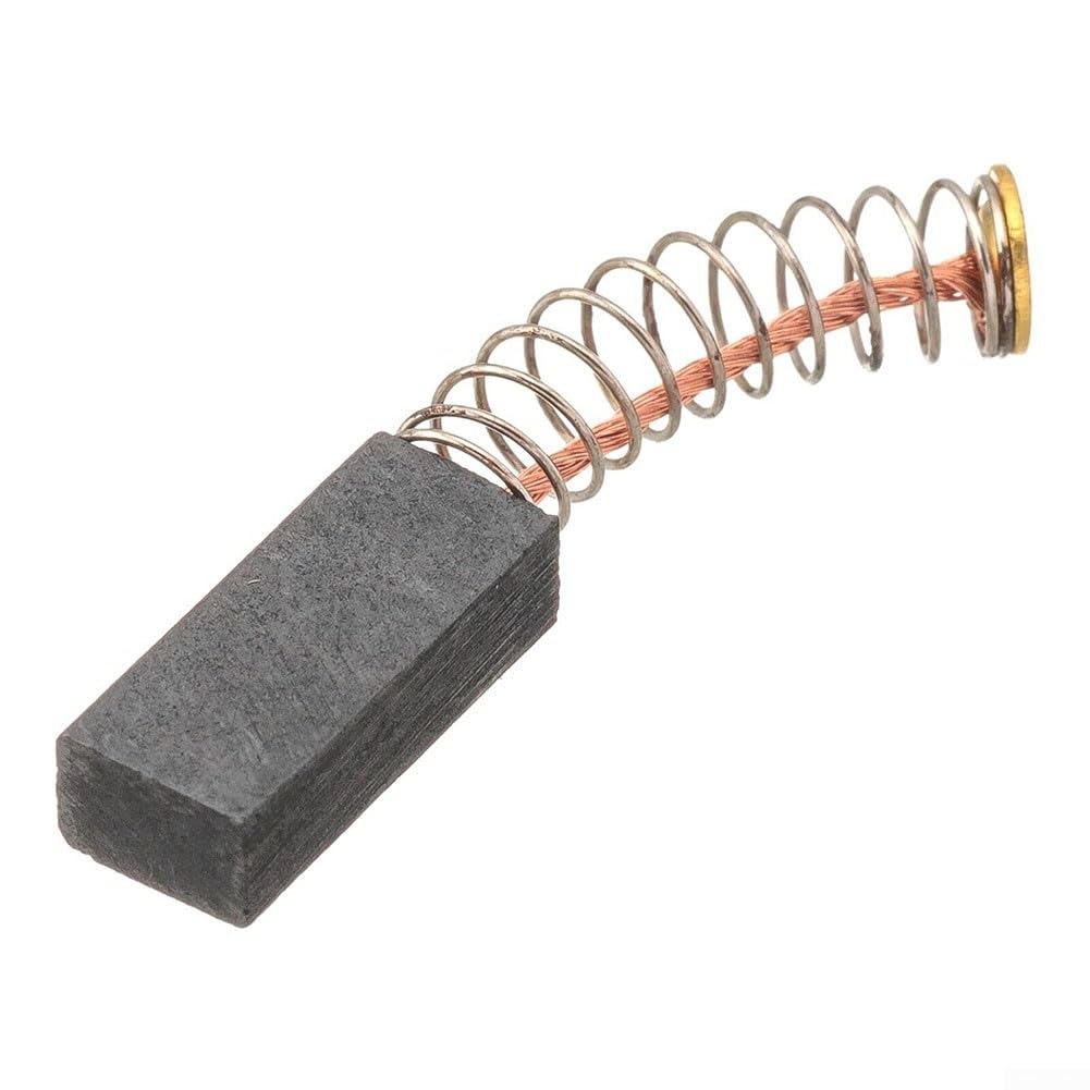 Spazzole di carbone per motore elettrico, 2 pezzi, 13 mm x 6 mm x 4 mm, parti di ricambio per utensili elettrici, seghe circolari, trapani, aspirapolvere, smerigliatrici angolari