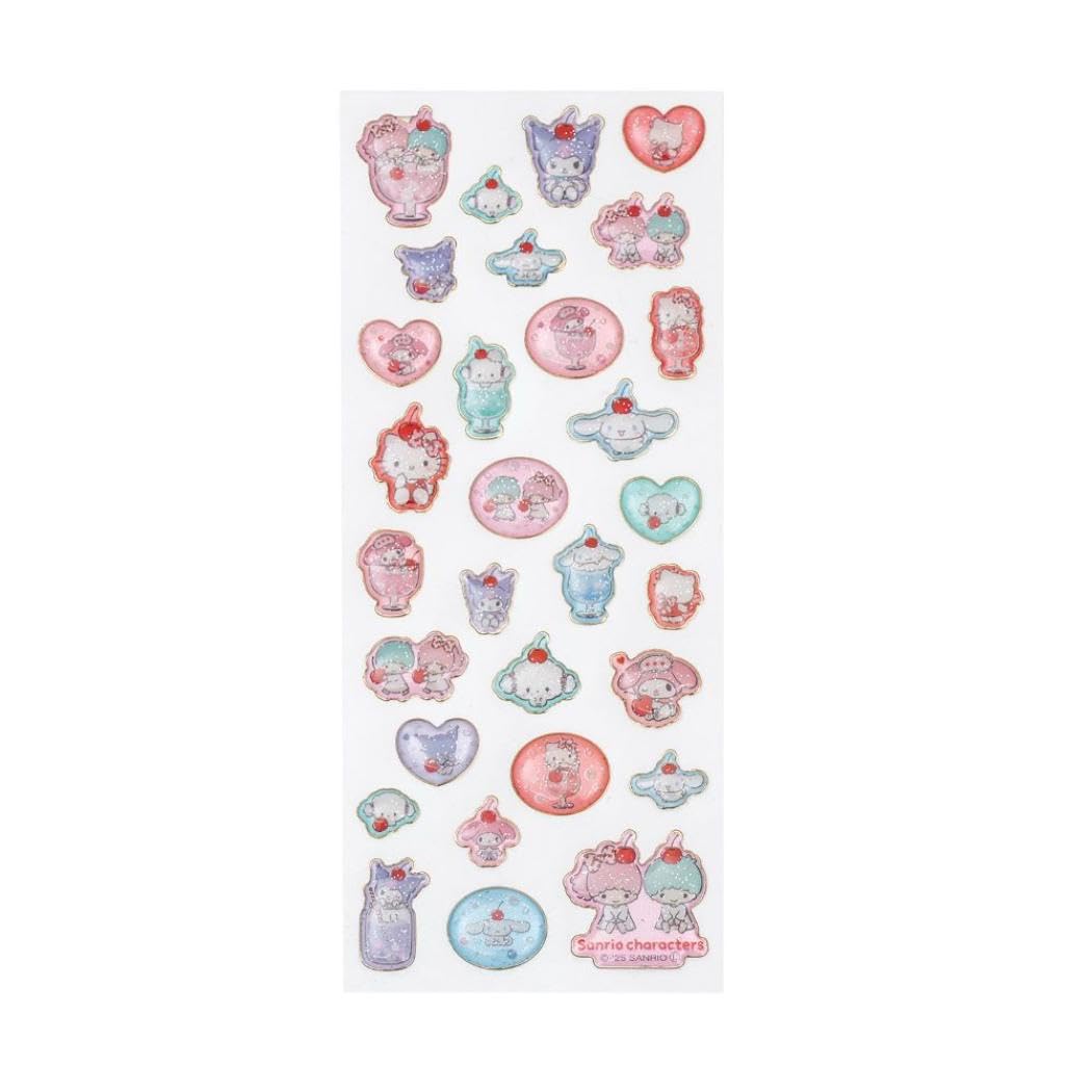Amazon.co.jp: サンリオキャラクターズ[シールシート]キラフチ樹脂もり