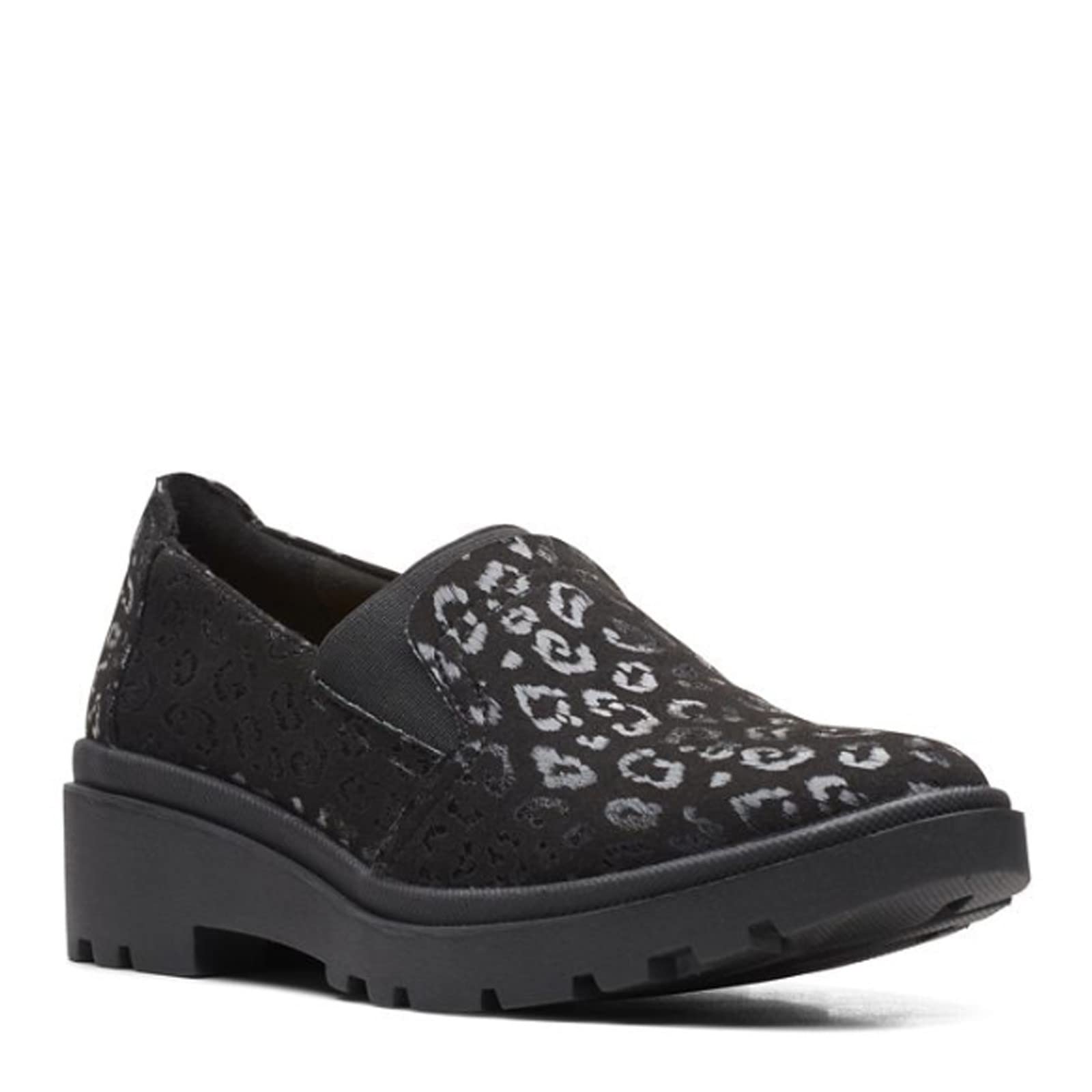 Ashland Lane Negro Zapatillas Clarks Ashland Lane Q Para Mujer - Negro, Talla 38, Ortholite, Ultra Cómodas Zapatillas Mujer