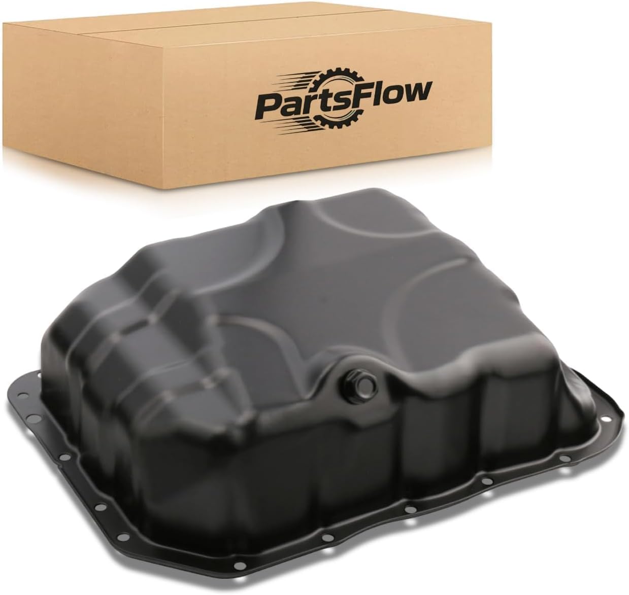 Engine Oil Pan Sump Black for Chrysler 200 2015 Dodge Dart 2013-2015 Jeep Cherokee 2014-2015 2.0L 2.4L 5047566AA