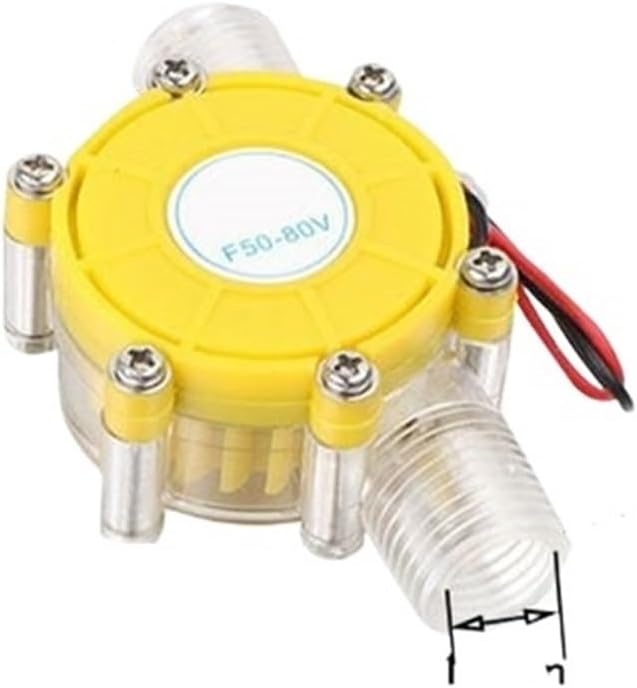 Hydroelectric generator micro 12512 DC voltage regulator test 10-type micro faucet high power small pipeline(5V透明)