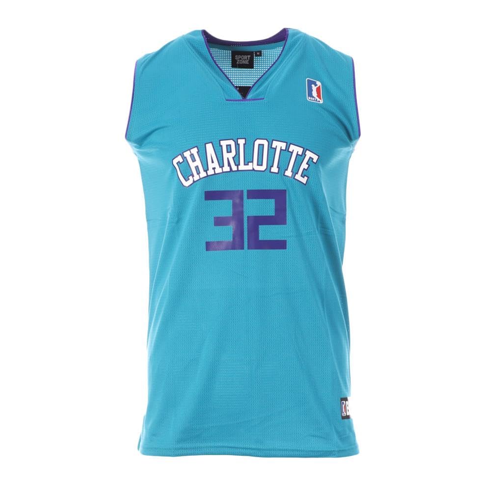 Sport Zone Charlotte 32 Men's Basketball Jersey Blue, Blue, M