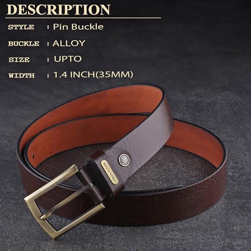Image of Urban alfami Genuine leather Belt for Men | Formal /Casual