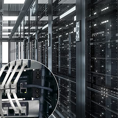 image for Leadrise 50-Pack M6 x 16mm Computer Rack Mount Cage Screws, Nuts & Was