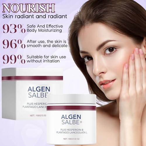 Algensalbe, Aktiv Algensalbe Gegen Besenreiser, Algen Salbe Beine Für Besenreiser, Algencreme Testsieger Gegen Besenreiser, Pflege, Erfrischung Und Entspannung Von Geschwollenen Und Müden Beinen (1PC)
