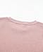 SELINK Womens Crewneck Oversized Corduroy Corded Sweatshirt Long Sleeve Casual Pullover Tops Pink-XL