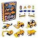 Produktbild Teamsterz Street Machines Baustelle Spielzeug |12 Teile mit Baustellen Fahrzeugen | Baustellenfahrzeuge Kinder Bagger Spielzeug LKW Spielzeug Zubehör | Sandspielzeug Fahrzeuge | Spielzeug ab 3 Jahre