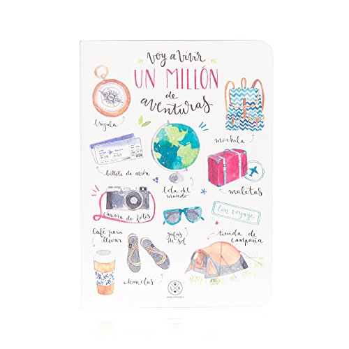 Lovely Streets Woa02907 Libreta Hoy Voy A Vivir Un Millón De Aventuras