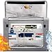 Large (16.7”x 12.4”x 3.7”inch) Fireproof Document Bag For Money and Valuable Items- Perfect For Fire and Water Protective Storage By: Y&F