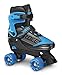 Produktbild Roces Kinder Quaddy. Boy Rollschuhe Größenverstellbar, Schwarz-Blau, 26-29