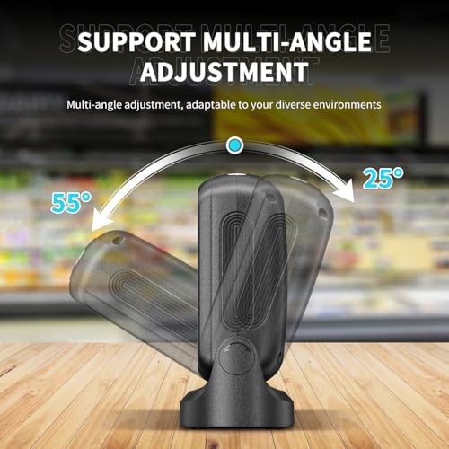 NetumScan Automatic Hands-Free Barcode Scanner - 1D/2D Desktop USB Wired Scanner for Retail Store, Warehouse, Supermarket, POS System, Checkout Counter (Windows/Mac/Linux) - Image 6
