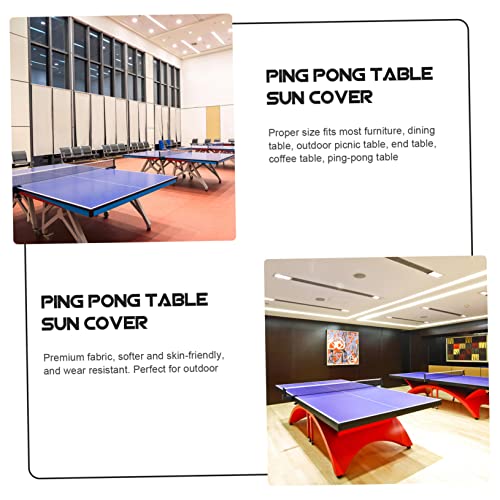Bâche table de tennis de table extérieure Toddmomy UV