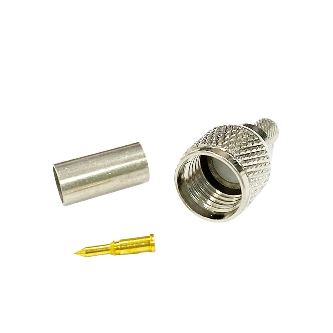 Bcomfy Men's Type10 1Pc Uhf Pl259 So239 Fe Jack Rf Coax Connector For Rg316 Rg174 Rg58 Cable Welding Terminal New(Type10)